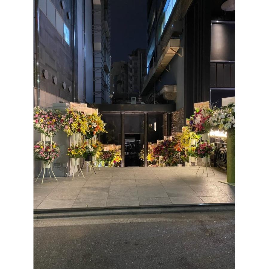 スタンド花 東京ドーム 日本武道館 ボリューム大 コンサート 祝花 ライブ 胡蝶蘭 楽屋花 1段 2段 |  | 04