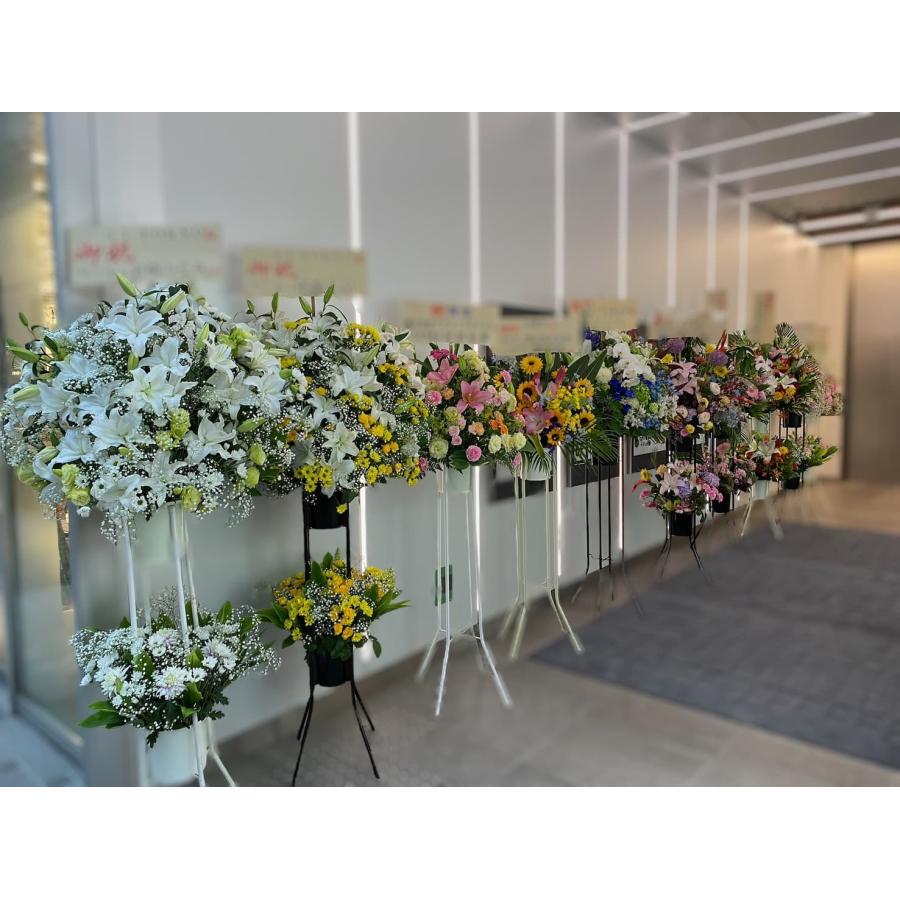 スタンド花 東京ドーム 日本武道館 ボリューム大 コンサート 祝花 ライブ 胡蝶蘭 楽屋花 1段 2段 |  | 09