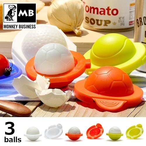 MONKEY BUSINESS スポーツラバー エッグシェイパー キャラ弁 ゆで卵 型