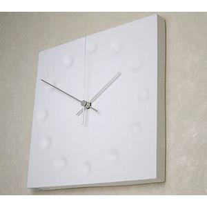 送料無料】 Drops draw the existance wall clock（掛時計） : plywood