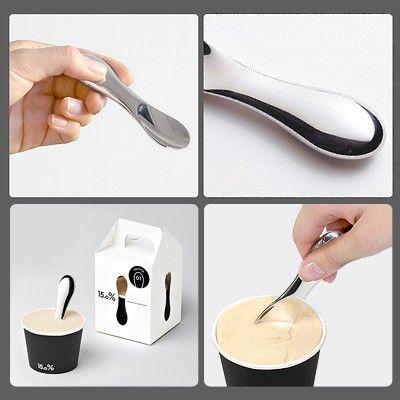 アルミ アイスクリームスプーン 15.0％ ice cream spoon : plywood