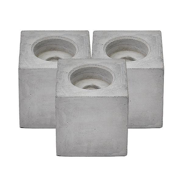 コンクリートと木の傘立て 1本傘立て 柴田コンクリート 3個セット : plywood - 通販 - Yahoo