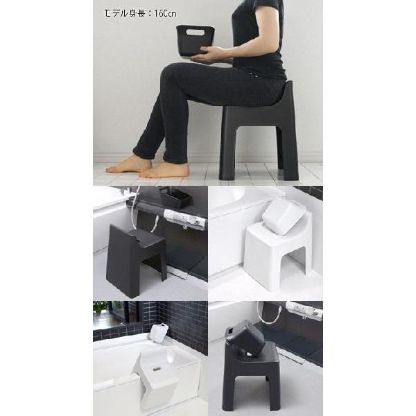 お風呂 椅子 洗面器 おしゃれ お風呂グッズ RETTO ハイチェア 湯手おけ