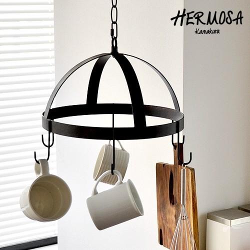 新品未使用 HERMOSAハモサ ループハンガー ラウンドアイアンハンガーラック HERMOSA（ハモサ） ループ ハンガー ラウンド HERMOSA LOOP HANGER