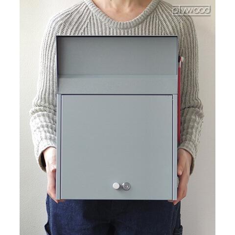 郵便ポスト 鍵付き 壁付け スタンド 郵便受け ハモサ メルローズポスト