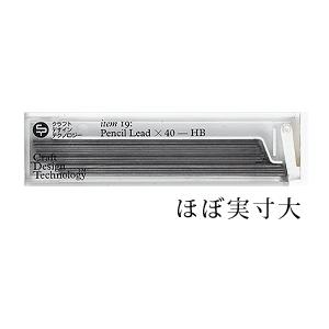 Craft Design Technology シャープペン替芯 HB 0.5mm 40本 item19:Pencil Lead｜plywood｜03