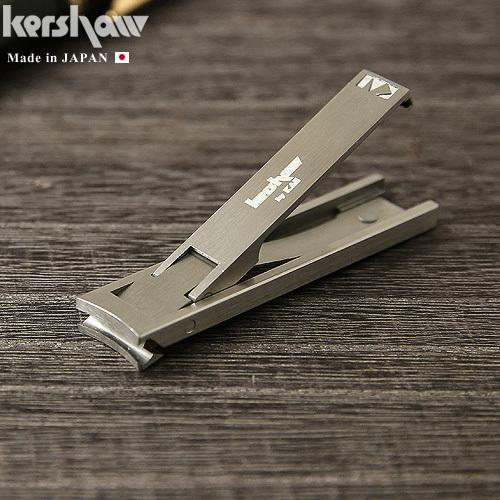 貝印 爪切り つめきり 高級 日本製 Kershaw ツメキリ リーフタイプ 革