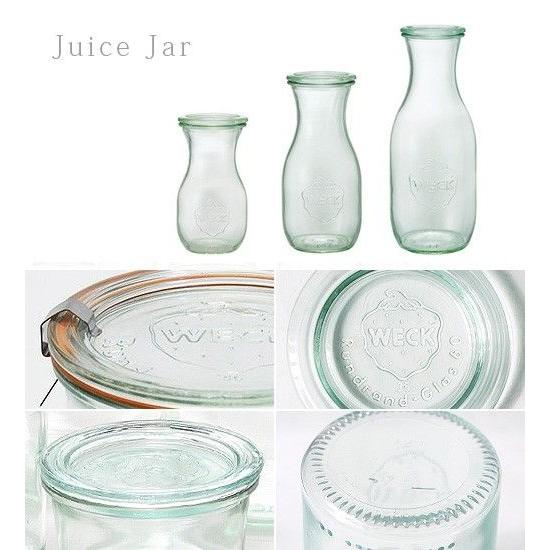 WECK ウェック　セット WECK（ウェック） 保存容器 保存瓶 ジュース ジャー 1000ml WECK JUICE