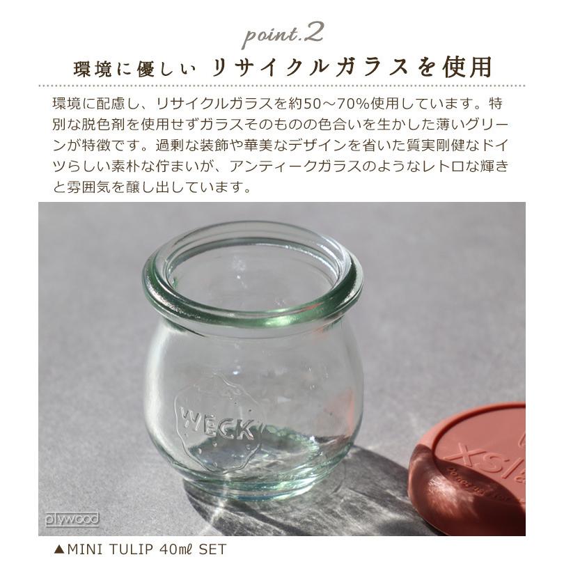 保存容器 フタ付き キャニスター ウェック ギフトボックス デリカテッセン100ml 3個セット WECK GIFT BOX DELIKATESSEN SET 100ml SET｜plywood｜06