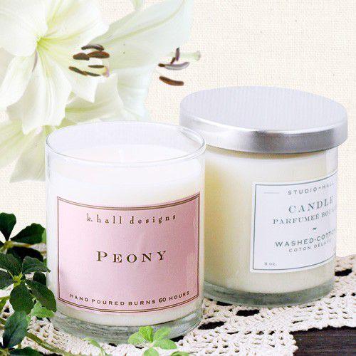 k.hall designs Vegetable Wax Candle ケイ・ホールデザインズ ベジタブル ワックス キャンドル [ 60時間