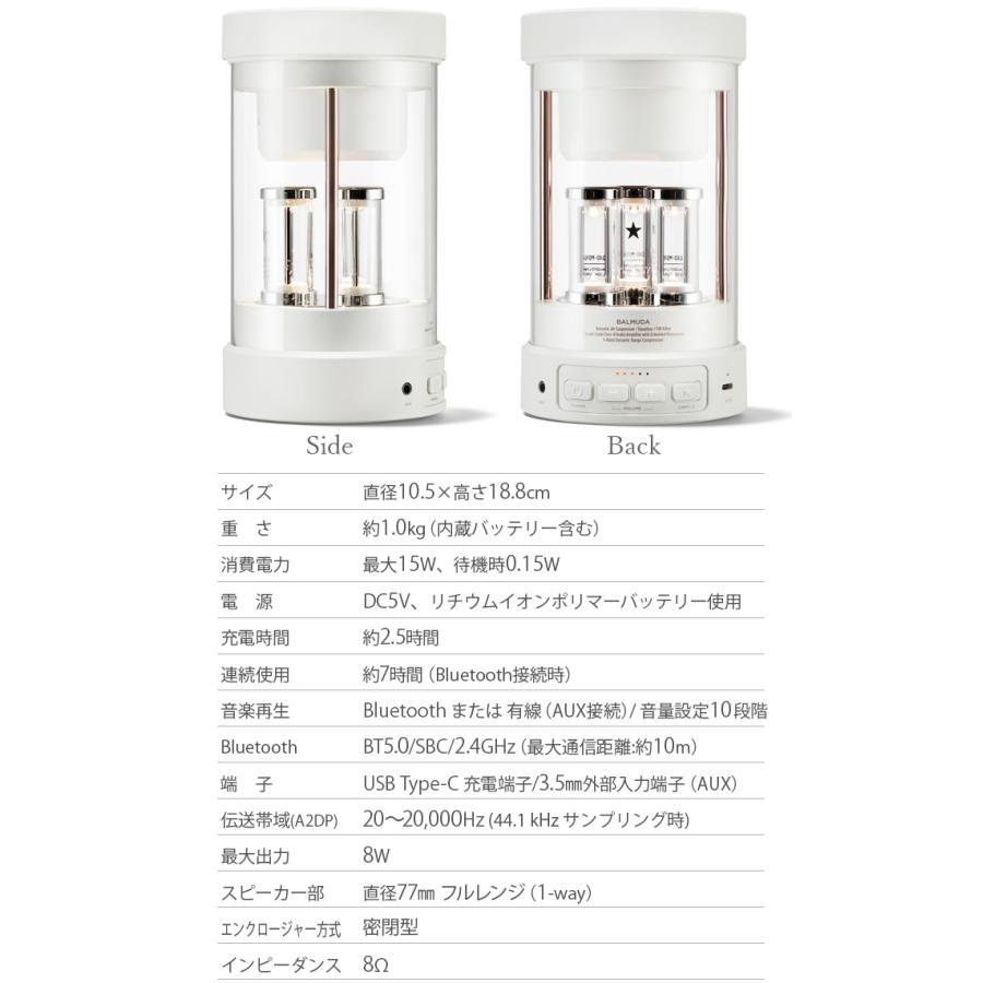 バルミューダ ザ・スピーカー BALMUDA The Speaker M01A-BK M01A-WH バルミューダ ザ・スピーカー BALMUDA The Speaker M01A-BK M01A-WH