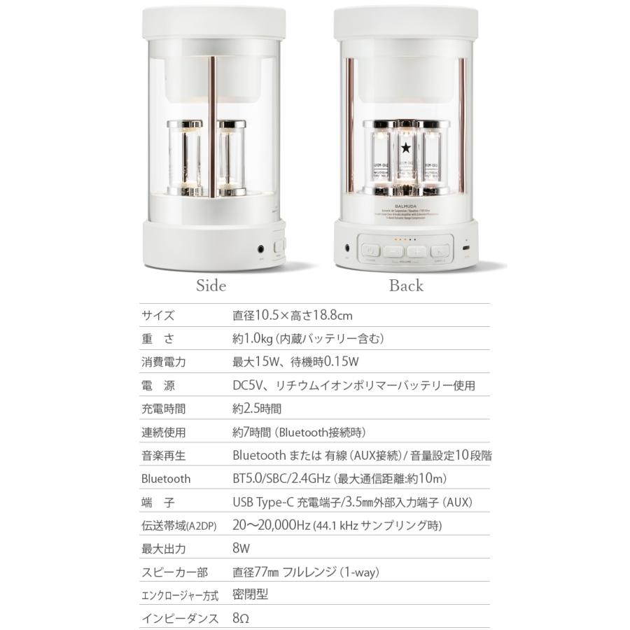 バルミューダ ザ・スピーカー BALMUDA The Speaker M01A-BK M01A-WH