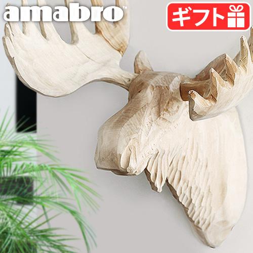 amabro オブジェ 剥製 アマブロ ウッド アニマル ヘッド WOOD amabro オブジェ 剥製 アマブロ ウッド アニマル ヘッド WOOD