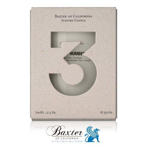 Baxter バクスター ホワイトウッドキャンドル [ フレグランスキャンドル 3 three ]の画像