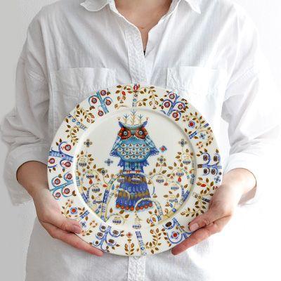 Taika イッタラ タイカ プレート 27cm 2枚セット 梟 メーカー公式通販
