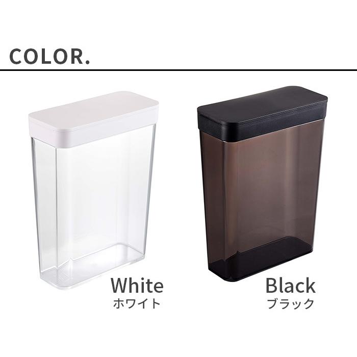 タワー ペットフードストッカー 1.2kg tower PET FOOD STORAGE 山崎実業 ペット用品｜plywood｜02