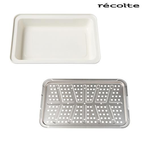 レコルト ホームバーベキュー専用 セラミックスチーム深鍋 & スチーム用プレート recolte  BBQ Ceramic Steam Pot & Plate [ RBQ-CS ] 鍋 プレート レコルト ホームバーベキュー専用 セラミックスチーム深鍋