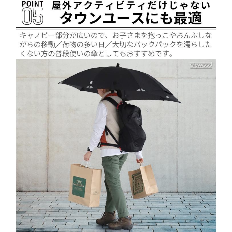 傘 ユーロシルム スウィングバックパック ハンズフリー : plywood