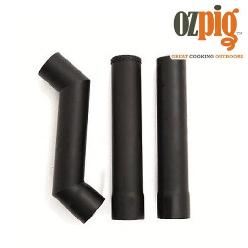 薪ストーブ ozpig オージーピッグ エビ曲煙突セット Offset Chimney