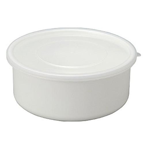 野田琺瑯（noda horo） 保存容器 ホワイトシリーズ ラウンド シール蓋