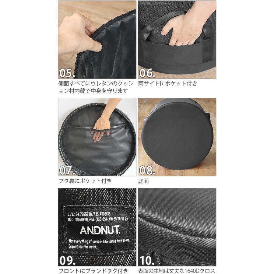 ＆NUT SOLOSTOVE BAG L for BONFIRE アンドナット ソロストーブ バッグ