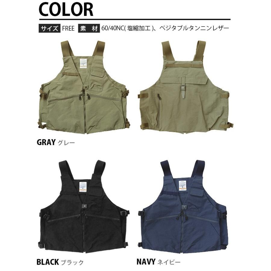 AS2OV SHRINK NYLON CAMP VEST 3 アッソブ シュリンクナイロン