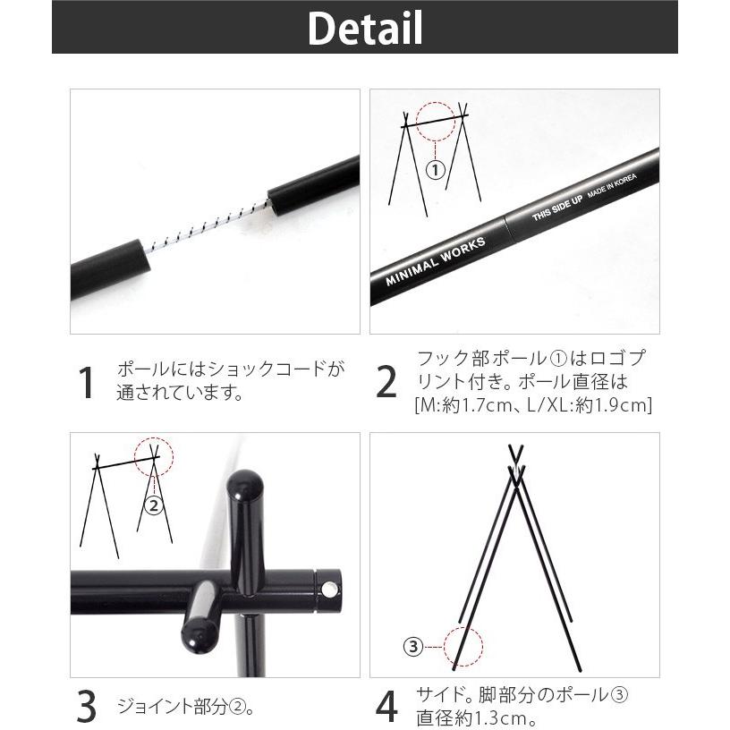 MINIMAL WORKS インディアンハンガー カモフラージュ XLサイズ MINIMAL