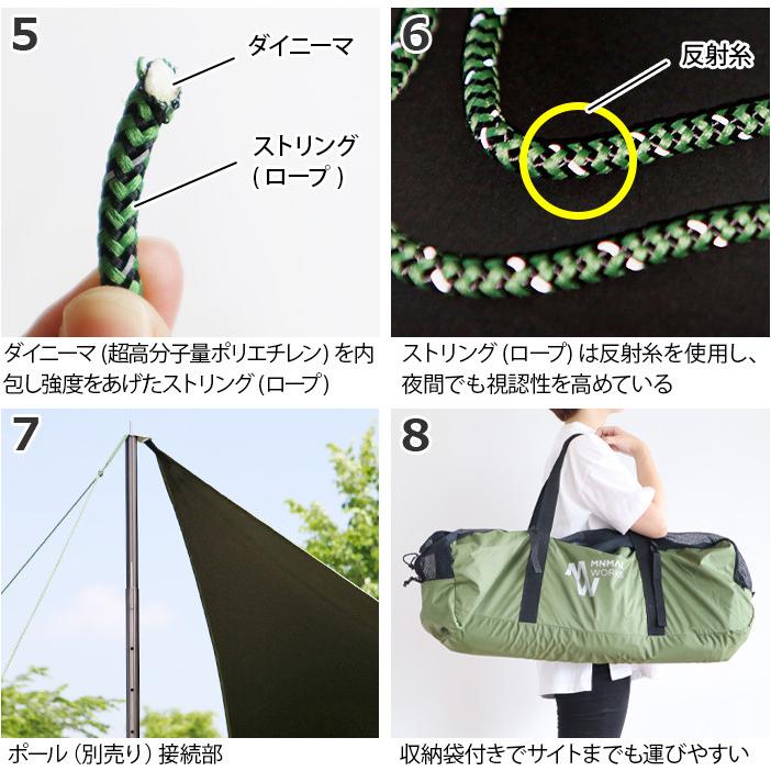 MINIMAL WORKS タープ ヘキサ ミニマルワークス ブルーホール MINIMAL WORKS タープ ヘキサ ミニマルワークス ブルーホール