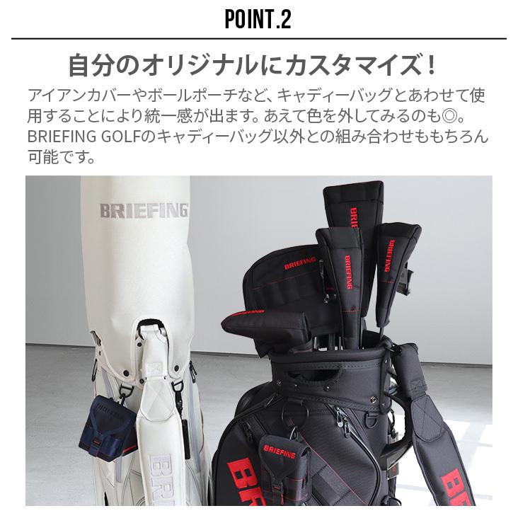 【美品】BRIEFING　ブリーフィング　ドライバーカバー　黒×シルバー BRIEFING（ブリーフィング） ドライバー カバー エアー[ディープシー