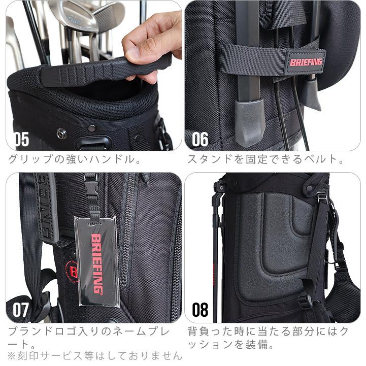 BRIEFING 正規品 ブリーフィング キャディバッグ [ブラック BRIEFING 正規品 ブリーフィング キャディバッグ [ブラック