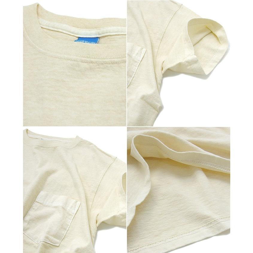 ネコポスOK Tシャツ 半袖 ポケット　Good On CREW NECK POCKET T-SHIRTS｜plywood｜04