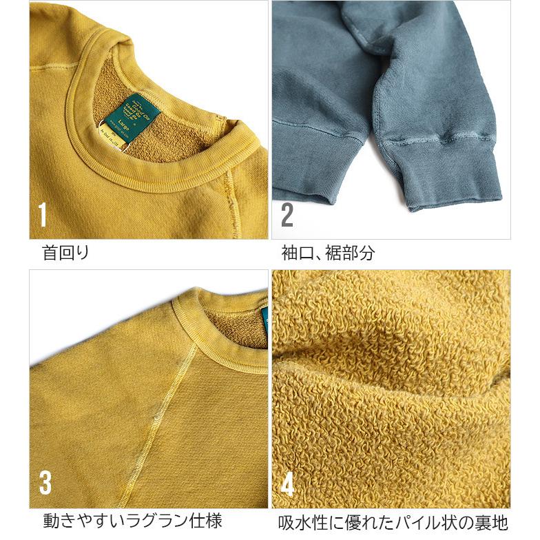 GOOD ON ラグランスウェット Pラテ 20％OFF】GOOD ON（グッドオン）カラー別注 ラグラン プル