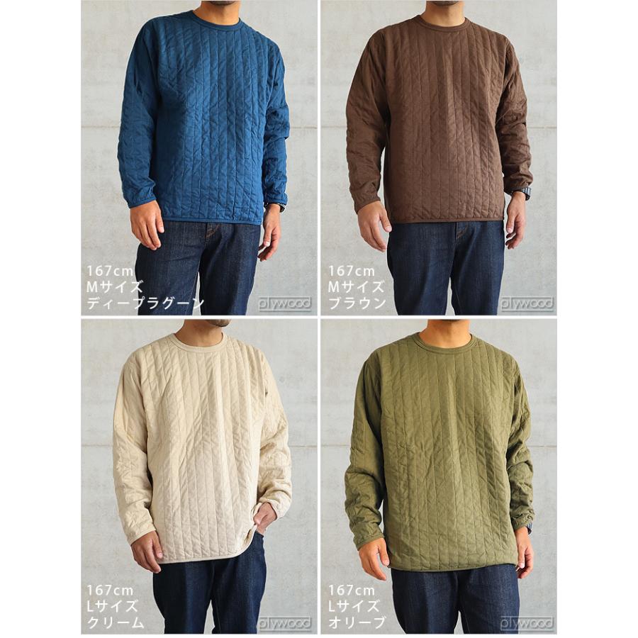 GOOD ON スウェット トレーナー 無地 Good On LS PADDED TEE グッド 