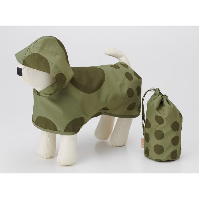 ネコポスOK 犬用レインコート サンキューニプラスエム ドッグ ポンチョ