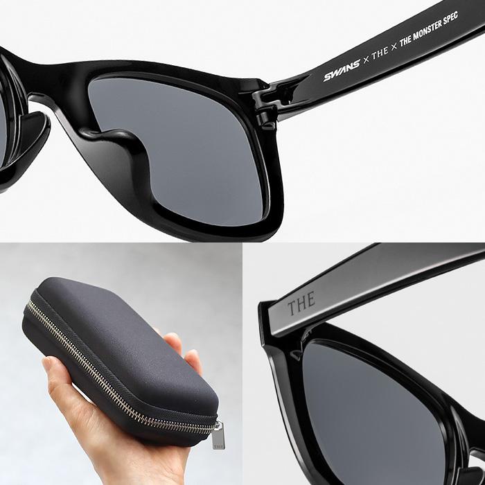 偏光 サングラス 偏光サングラス SWANSコラボ UVカット 日本製 ザ モンスタースペック サングラス 偏光レンズ THE MONSTER SPEC SUNGLASSES｜plywood｜04