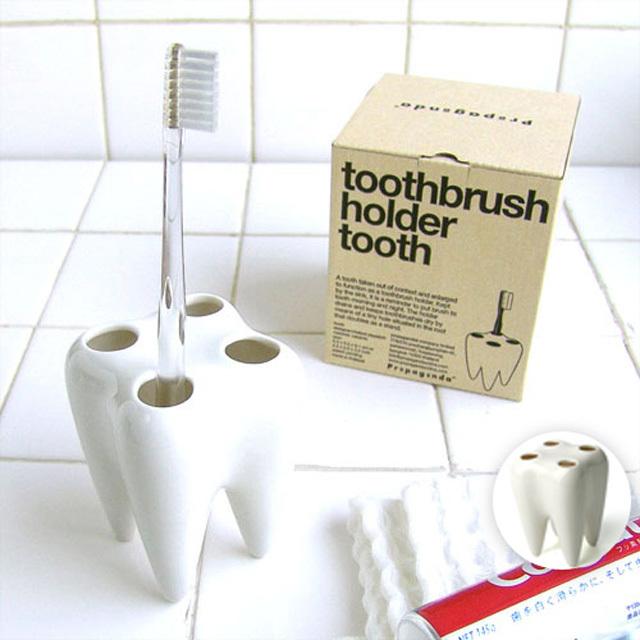 【LINEギフト用販売ページ】Propaganda Tooth Brush Holder トゥース 歯ブラシホルダー [ホワイト] line