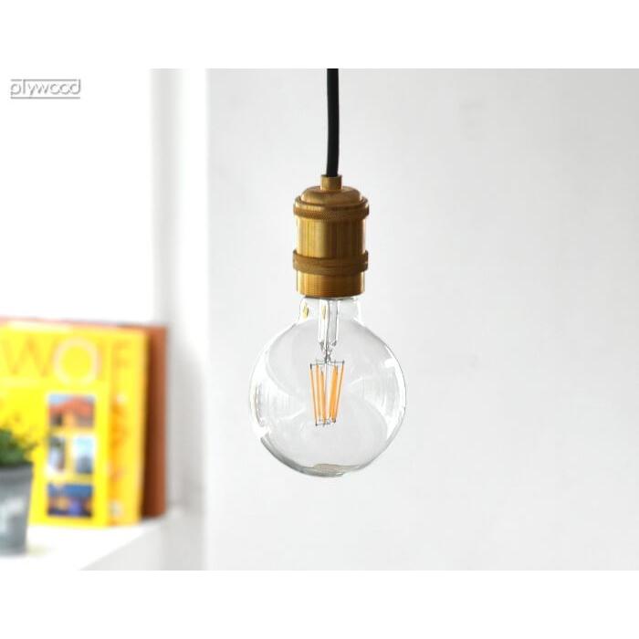 【LINEギフト用販売ページ】LEDフィラメント電球 [E26/60W] FILAMENT BULB NL-LEDA｜plywood｜08