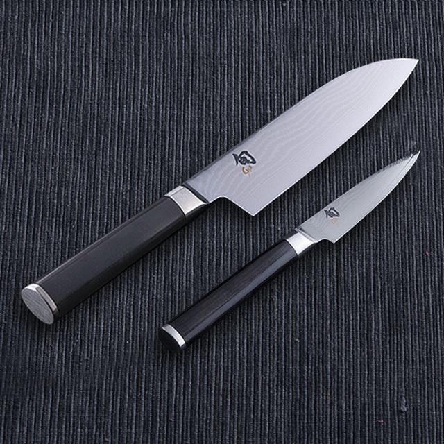 旬 Classic 2本セット [三徳 175、パーリング85] クラシック 包丁 shun