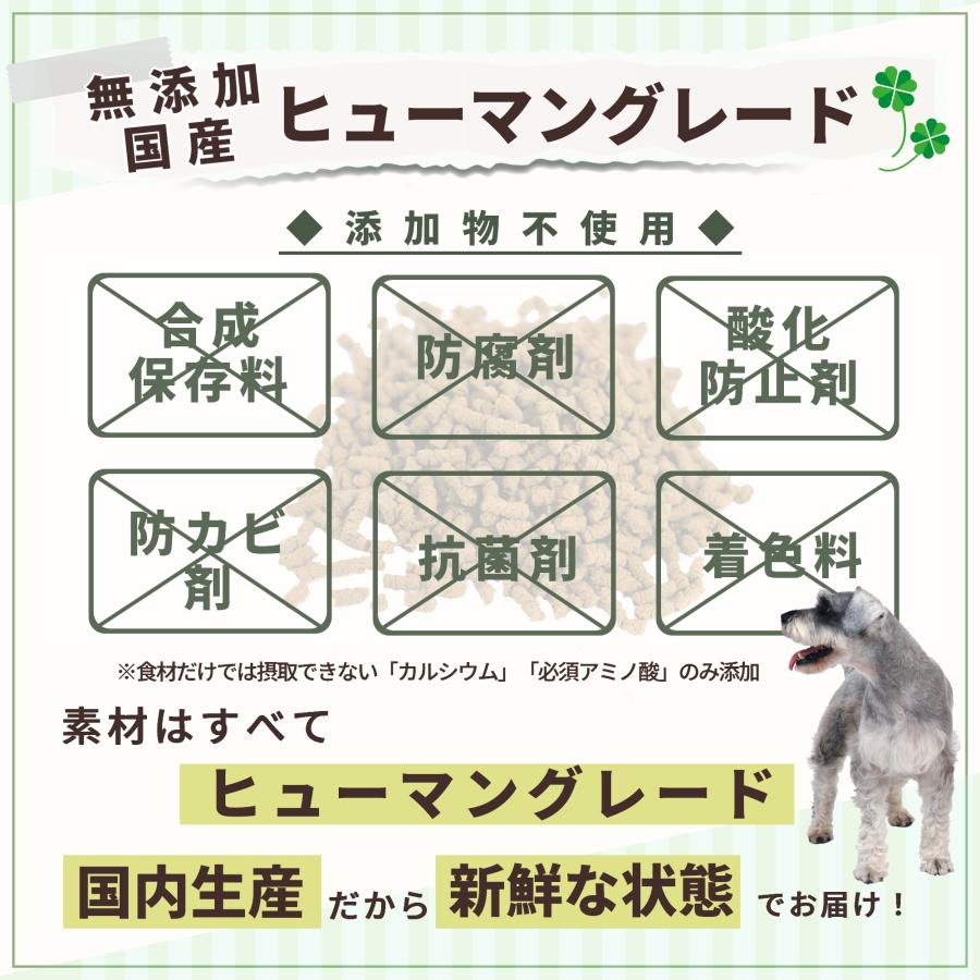 プレミアム ドッグフード 500g（お試し用） 厳選 無添加 国産 低脂肪 生肉50％使用 犬のことだけを考えて作った犬のごはん 【全年齢、全犬種対応】 | Pets+ | 07
