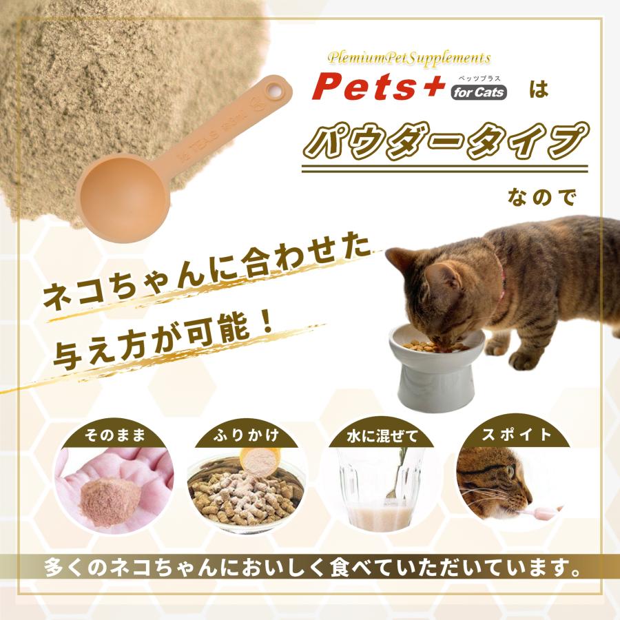 猫 サプリメント 目の健康 ケア 国産 プロポリス ブルーベリー ルテイン アントシアニン アスタキサンチン ペッツプラス プレミアムアイ 猫用 サプリ | Pets+ | 09