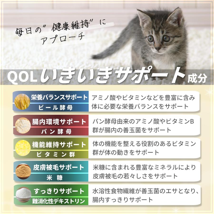 猫専用サプリメント ペッツプラス プレミアムライト 〜「QOL」健康維持をサポート〜 2個セット | Pets+ | 05