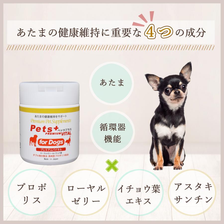 犬専用サプリメント ペッツプラス プレミアムバイタル 〜あたまの健康維持をサポート〜｜pmall｜04
