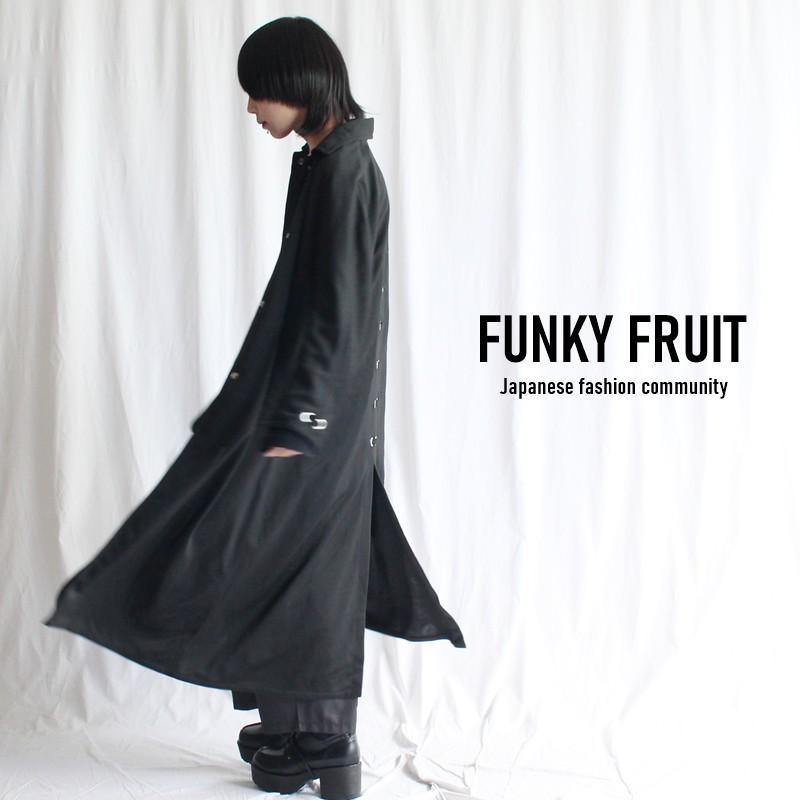 サマーバーゲン Under Ground ハトメデザインジャージ素材ステンカラーロングコート メール便不可 Ttp1505 07n Ttp1505 Funky Fruit 通販 Yahoo ショッピング