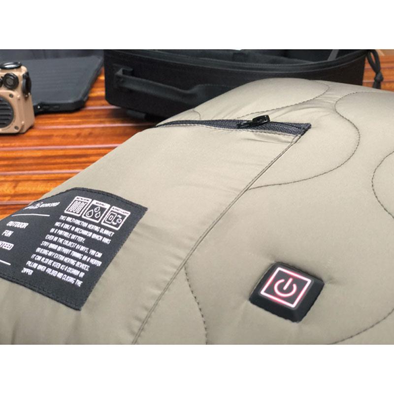 5050WORKSHOP NUK ヒーター搭載 電熱ブランケットクッション CO NUK Electric Heating Blanket & Cushion – 5050WORKSHOP