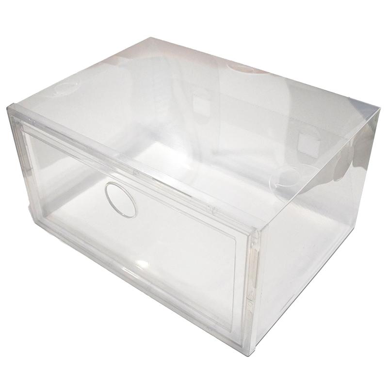 クリア・シューズボックス・シューズケース（H17.5cm×W33.5cm×D25cm）透明 靴 収納 スニーカーボックス 連結可能 |  | 10