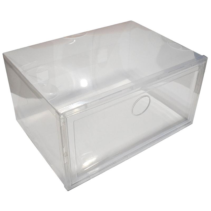 クリア・シューズボックス・シューズケース（H17.5cm×W33.5cm×D25cm）透明 靴 収納 スニーカーボックス 連結可能 |  | 11