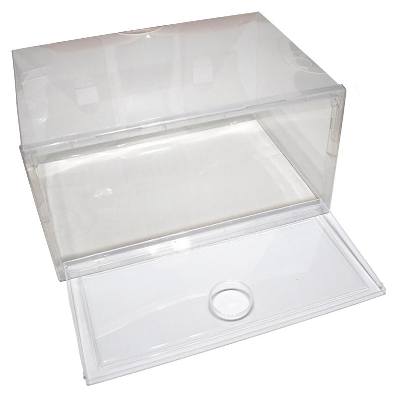 クリア・シューズボックス・シューズケース（H17.5cm×W33.5cm×D25cm）透明 靴 収納 スニーカーボックス 連結可能 |  | 12