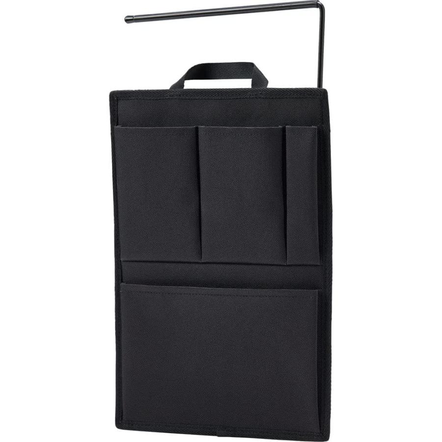 キングジム 収納 ハングオーガナイザー バックインバック タテ 黒 HOZ100クロ リュックに最適 | KING JIM