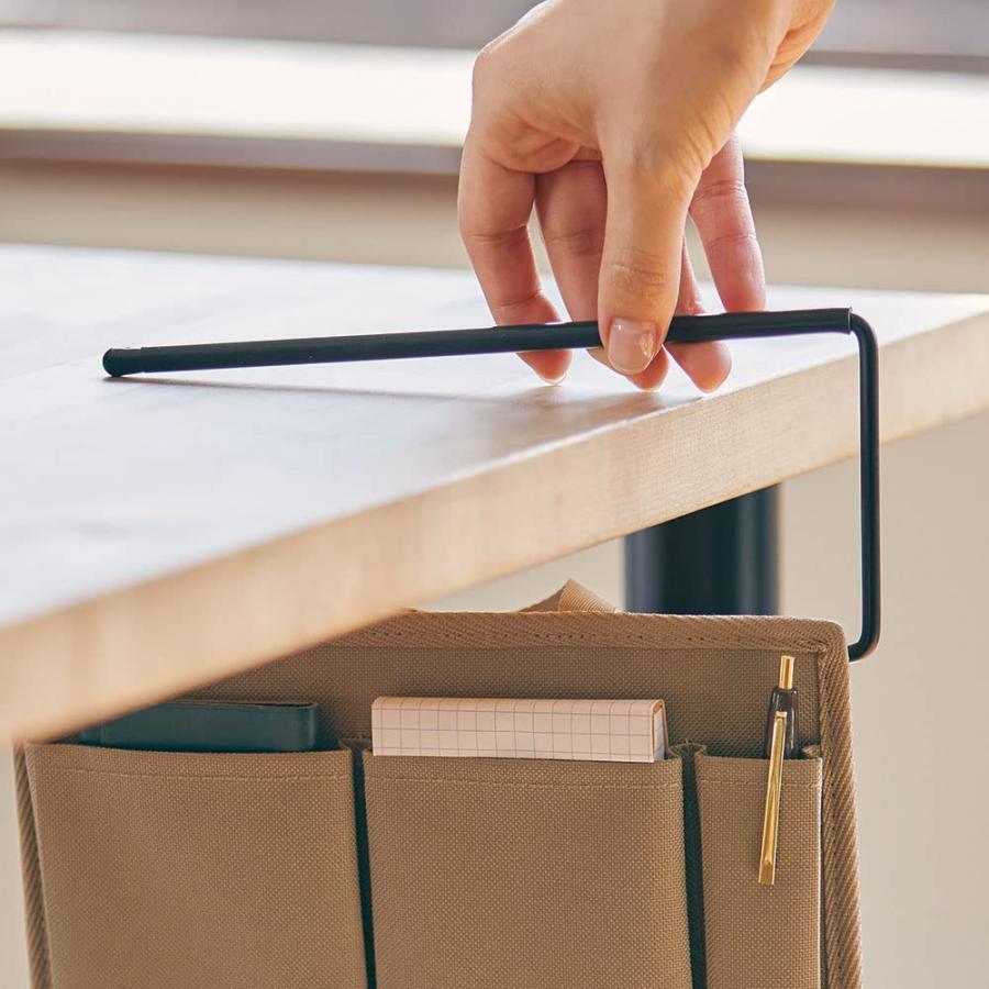 キングジム 収納 ハングオーガナイザー バックインバック タテ 黒 HOZ100クロ リュックに最適 | KING JIM | 02