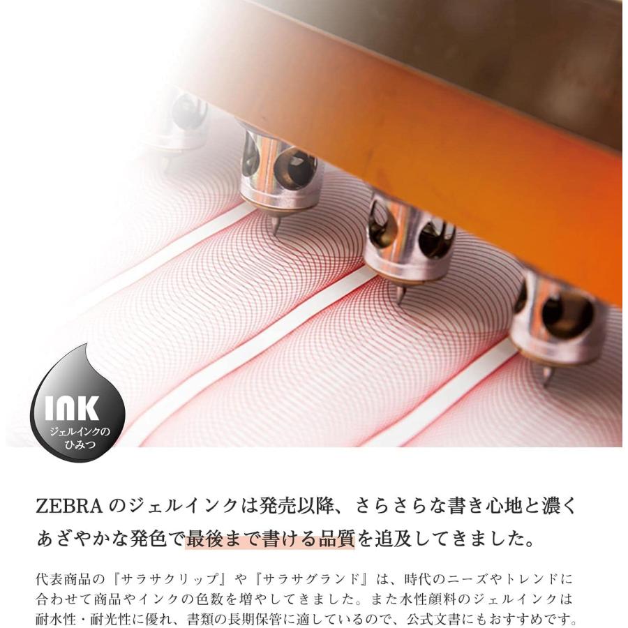 ゼブラ ジェルボールペン サラサグランド 20周年記念モデル 0.5